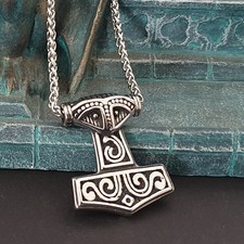 Thors Hammer Anhänger Kette