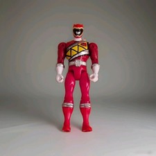 POWER RANGER DINO THUNDER  Super Charge Roter Ranger Figur 