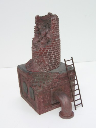 Ruine industrieschornstein - ruine,