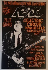 AC/DC - Konzertposter - Dirty