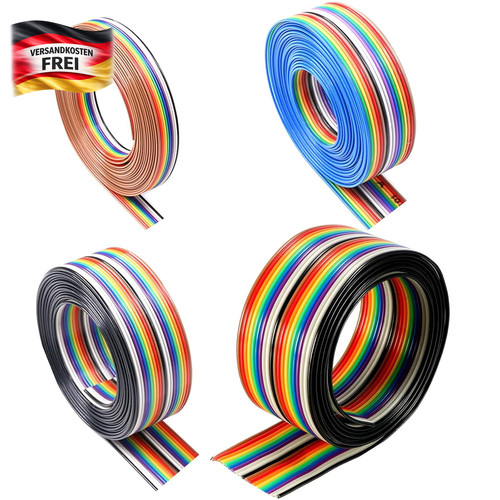 Mehrfarben flachbandkabel 27 - mehrfarben,
