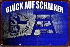 Fußball Metall Blechschild 30