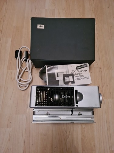 Braun d40 diaprojektor - braun,
