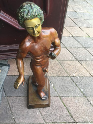 Bronze figur groß adonis - bronze,