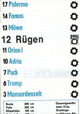 9x DDR Zelt Prospektblatt 1969 Steilwandzelt Camping MANSARDENZELT TRAMP ADRIA