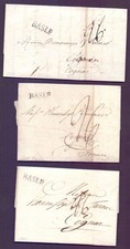 3 Vorphila Briefe 1793 aus