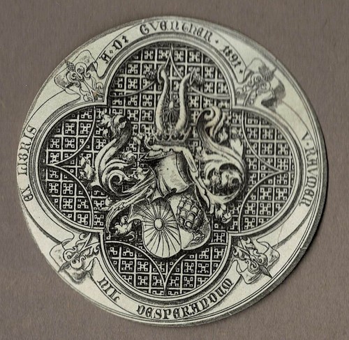 Exlibris adelswappen günther - exlibris,