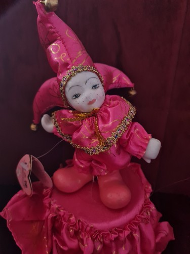 Vintage clown spieluhr - vintage,