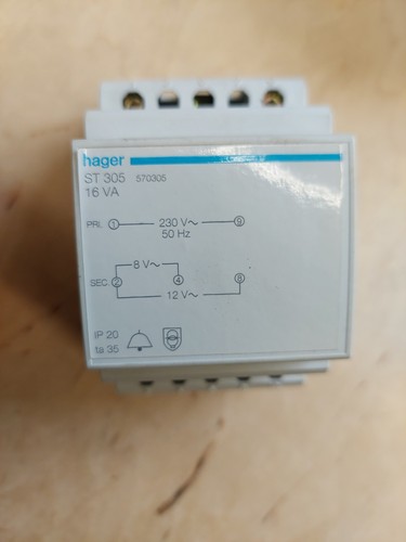 Hager 305 va - 305, 16