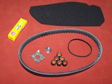 Piaggio Sfera NSL 80 NS81T Keilriemen Set  Variorollen Luftfilter Zündkerze Neu
