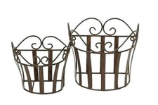 Wandkorb Metallkorb Shabby