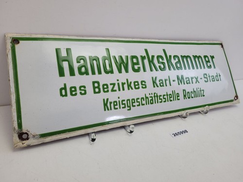 Schild handwerkskammer bezirk - schild,