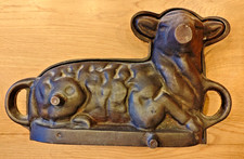 Antike Backform aus Gusseisen