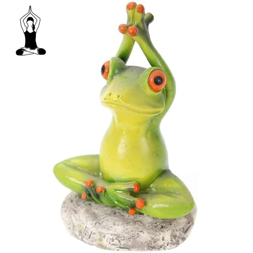 Frosch deko figur - frosch, kunstharz