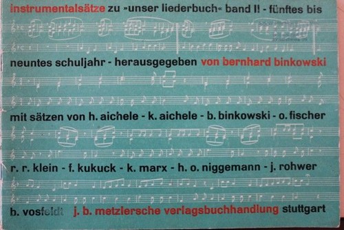 Instrumentalsätze unser - instrumentalsätze, zu