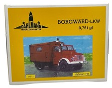 Dahlmann Borgward-LKW 0,75t gl H0 Bausatz Mannschaftswagen Feuerwehr Modellauto