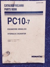 x 109 Komatsu PC10 -7  Ersatzteilliste parts list Ersatzteilbuch