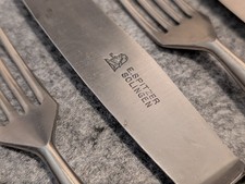 Antikes besteck set - -,