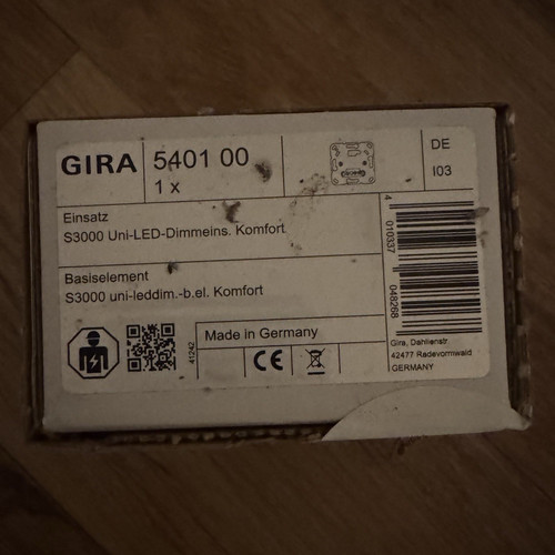 Gira 5401 s3000 - 5401, 00