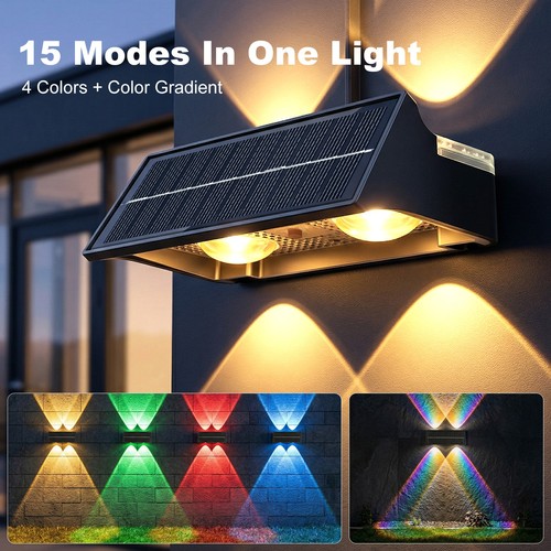 Solarlampen solar rgb led - 2/4x,