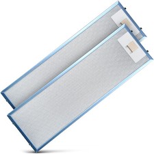 Metallfettfilter 2x Fettfilter passend wie AEG 405534414/9 für Dunstabzugshaube