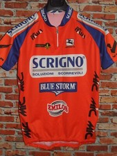 SCRIGNO Giordana Radtrikot Fahrradtrikot Shirt Maillot Cyclism Gr. L