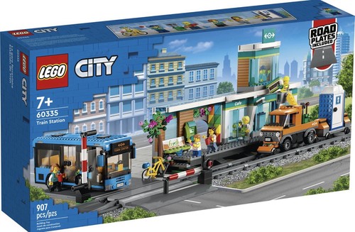 Lego city bahnhof - -,