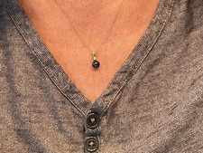 Gold Collier 333 Anhänger +