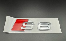 Audi S6 Schriftzug Emblem Logo