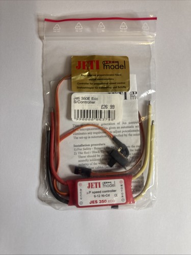 Jeti model jes350 esc - jeti,