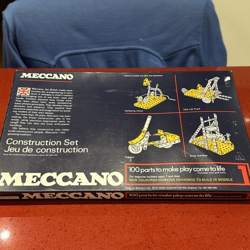 Meccano 70er jahre - set, 1