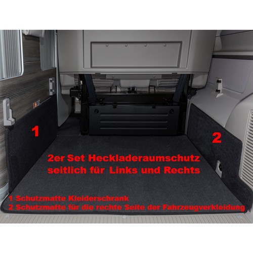 Fußmatten laderaum - fußmatten,
