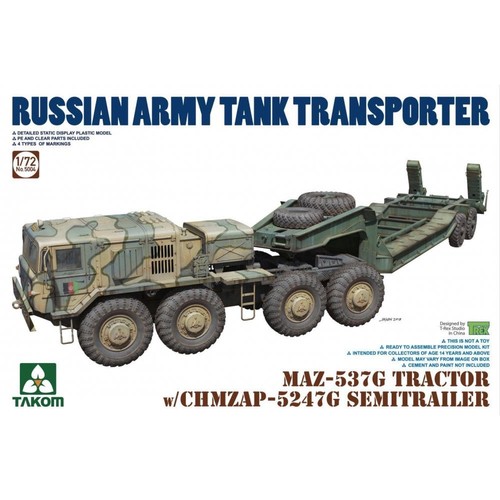 Takom maz 537g traktor - takom,
