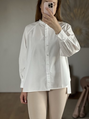 Weißes hemd bluse - bluse, super