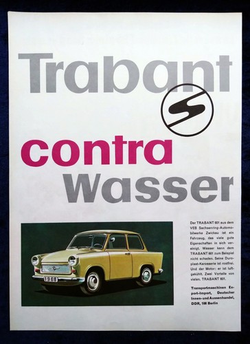 Trabant 601 originale werbung - 601,,