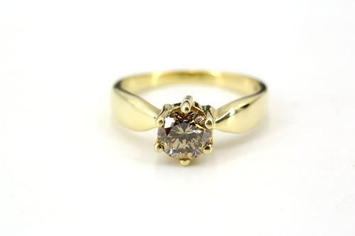 Brillant ring 585 gold - ct.,