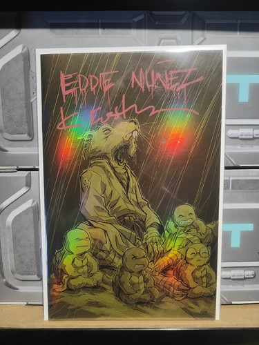 Double signed eddie - signed, nunez
