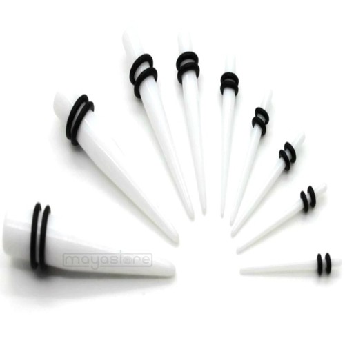6mm 10mm weiß - 1,6mm-10mm, set