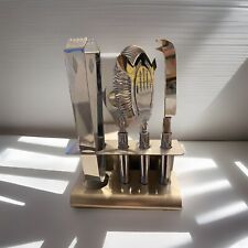 Cocktail Set 5-teilig Bartender Set Ständer Barkeeper Set Profi Edelstahl