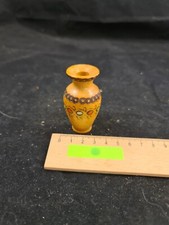 Vase Blumenvase Holz Bodenvase