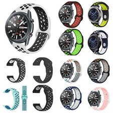 20/22mm Silikon Uhrenarmband für Samsung / Huawei / Amazfit / Garmin / Fossil