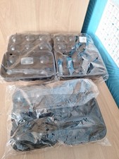 Neu 6 Silikon Schwarz Kugel Eiswürfelform Formen