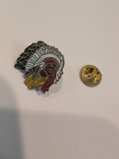 Pin Indianer Häuptling Indianer Anstecker Anstecknadel Pinsammlung