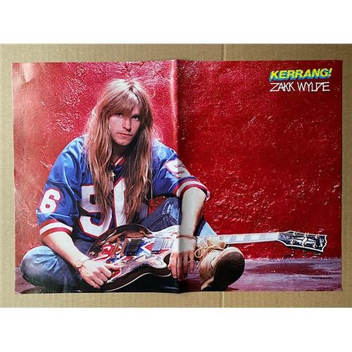 Zakk wylde kerrang pin - zakk,