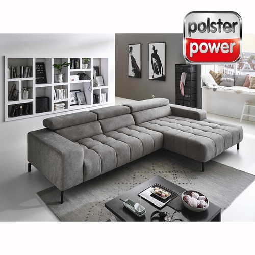 Polsterpower ecksofa granit - polsterpower,