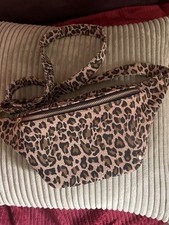 Leder Bauchtasche Gürteltasche Hüfttasche Leo 