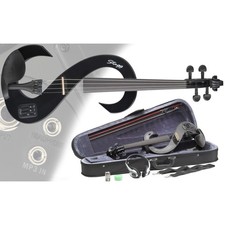 e-Geige, Stagg, 4/4 Silentvioline, schwarz