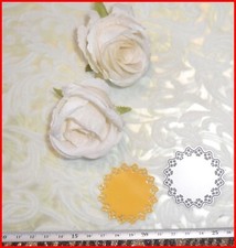 Stanzschablonen Zierdeckchen  ca. 4,4 cm Stanzform Stanze Cutting Dies