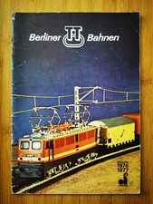 Berliner TT Bahnen / Katalog /