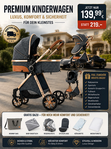 Kinderwagen mit - 3, kinderwagen,